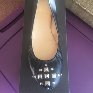 J Crew Cece Pyramid Studded Ballet Flats